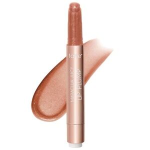 Tarte Maracuja Juicy Lip Plump Rosy Copper Shimmer Glass NIB Full Size